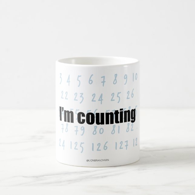 "I'm Counting" Mug (Center)