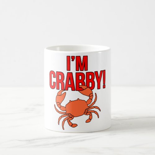 Im Crabby Crabs Seafood Crabbing Crab Lobster Sea Coffee Mug