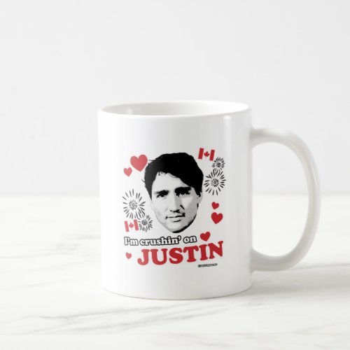 Im crushin on Justin _png Coffee Mug