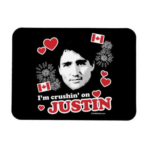 Im crushin on Justin _png Magnet
