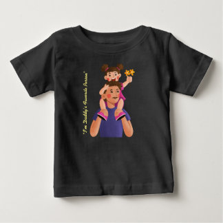 I'm Daddy's Favorite Person" Baby Fine Jersey T-Shirt