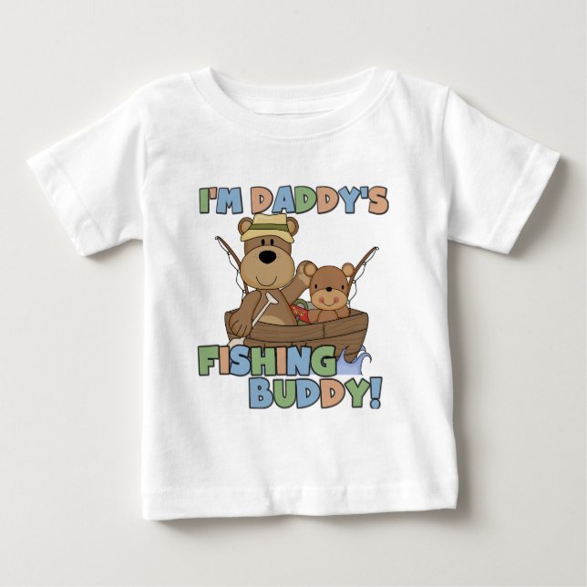 I'm Daddy's Fishing Buddy T-shirts and Gifts (Front)