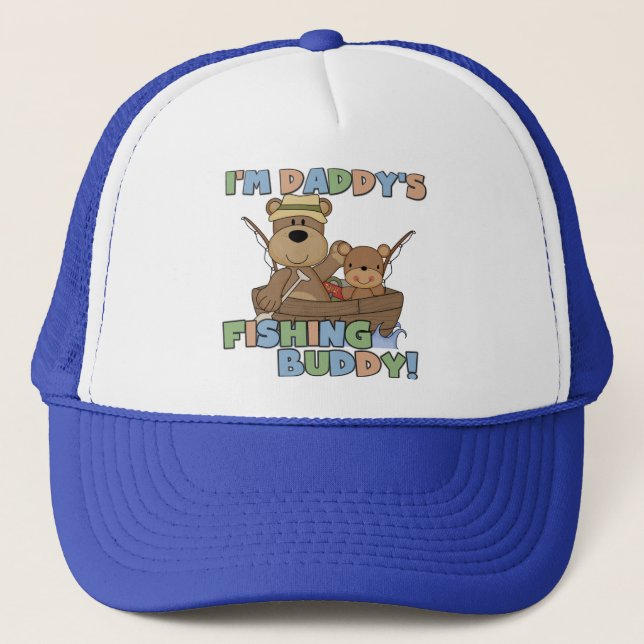 I'm Daddy's Fishing Buddy T-shirts and Gifts Trucker Hat (Front)