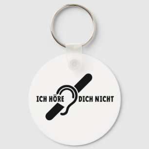 I'm deaf. Dead, hard of hearing. Read Lip Keychain
