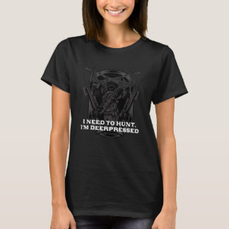 Im DEERpressed Deer Hunting Elk Hunt Dad Jokes T-Shirt