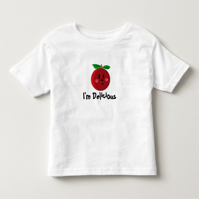 I'm Delicious Toddler T-shirt (Front)