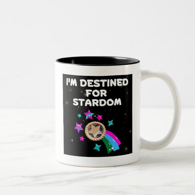 I'm Destined for Stardom Two-Tone Coffee Mug (Right)