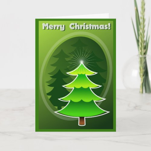 Im Dreaming of a Green Christmas Original Verse Holiday Card