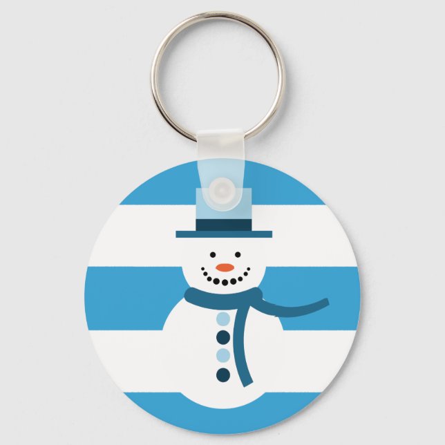 I'm Dreaming Of A White Winter Snowman Keychain (Front)