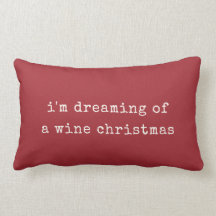 Word Pillow Manual Im Dreaming Of a White Christmas