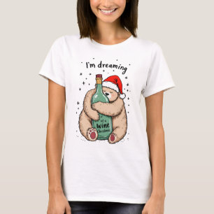 I'm Dreaming of a Wine Christmas T-Shirt
