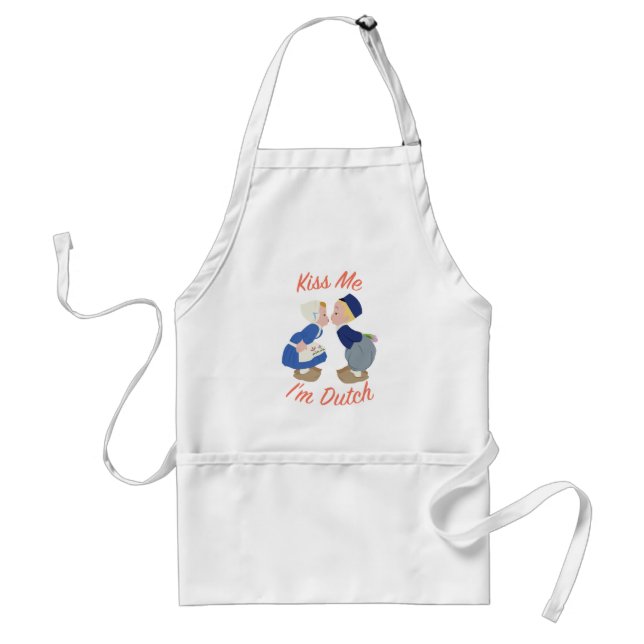 I'm Dutch Adult Apron (Front)