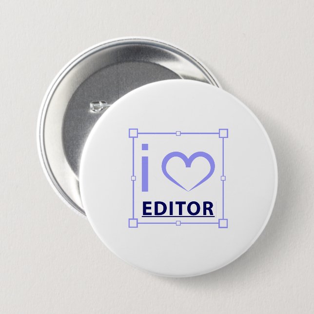 I'm Editor Button (Front & Back)