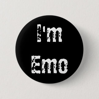 I'm Emo Pinback Button