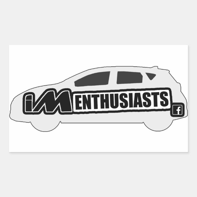 iM Enthusiasts Sticker (Front)