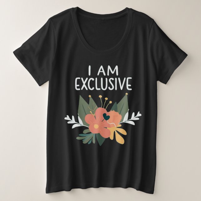 im exclusive plus size T-Shirt (Design Front)