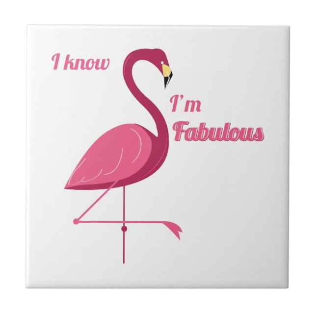 Im Fabulous Ceramic Tile (Front)