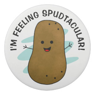 I'm Feeling Spudtacular Potato Eraser