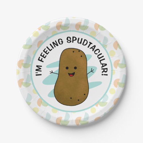 Im Feeling Spudtacular Potato Paper Plates