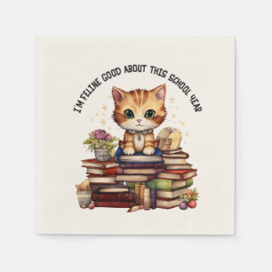 I'm Feline Good About This School Year Napkins