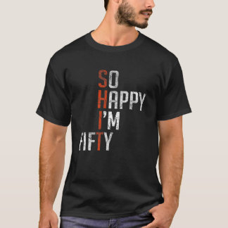 I'm Fifty Made In 1970 Funny 50 Yrs Old 50Th Birth T-Shirt