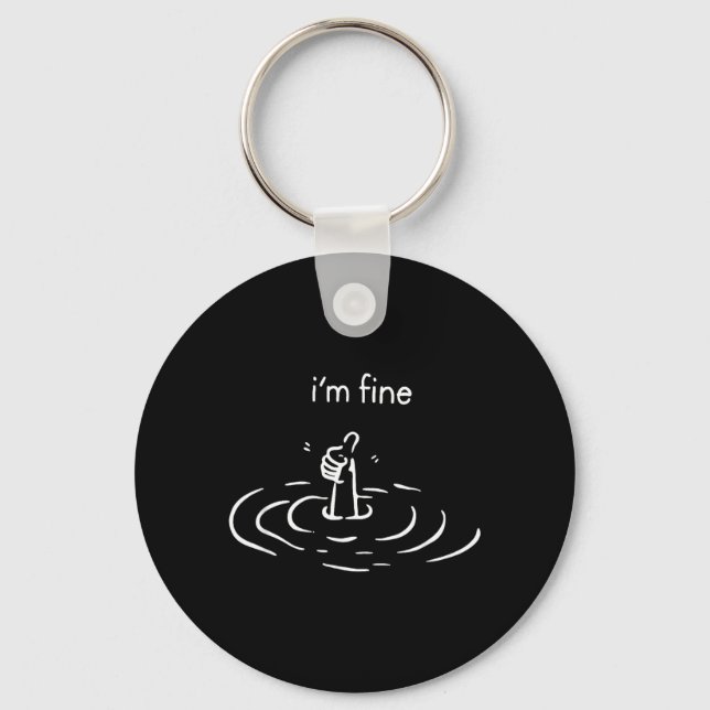 Im Fine Keychain (Front)