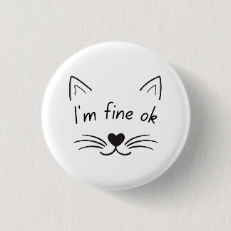 I'm Fine OK | Button