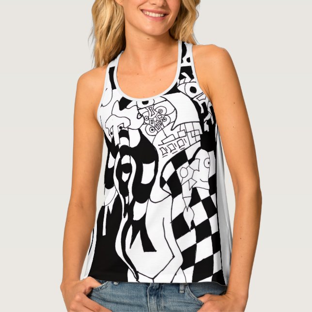 I'm Fine Tank Top (Front)