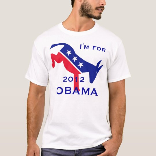 I'm For Obama two-sided t-shirt