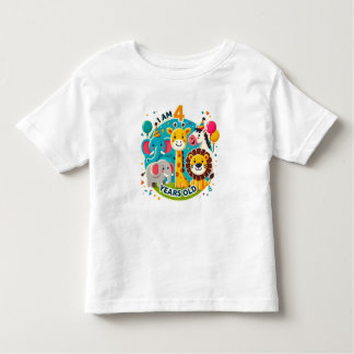 I'm four. toddler t-shirt