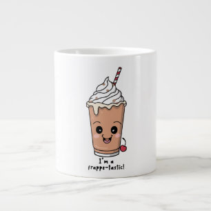 I'm Frappe-tastic Frappe with whipped cream Giant Coffee Mug