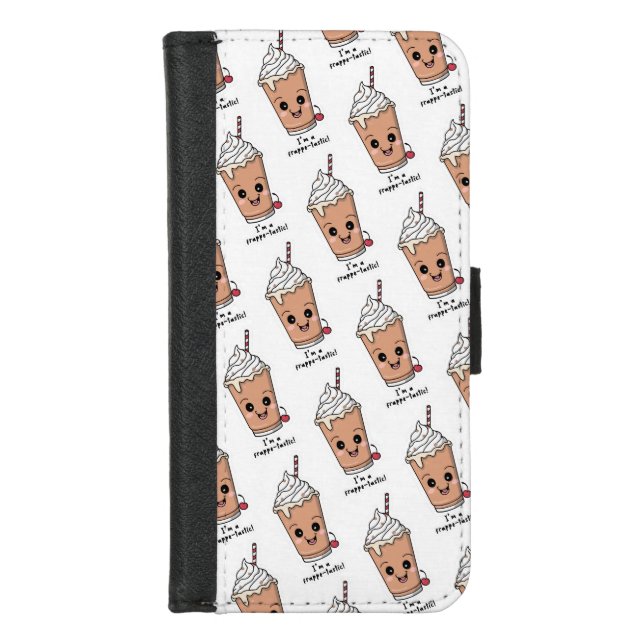 I'm Frappe-tastic | Frappe with whipped cream iPhone Wallet Case (Front)