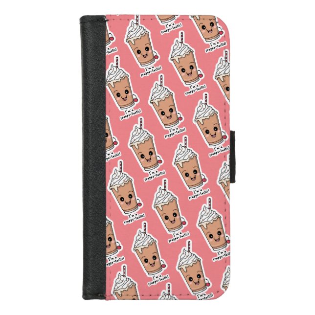 I'm Frappe-tastic | Frappe with whipped cream iPhone Wallet Case (Front)