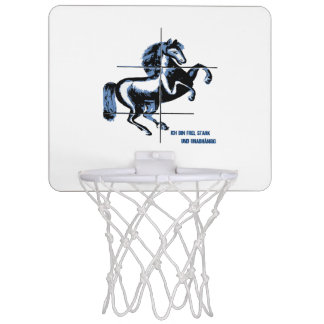 I'M FREE, STRONG AND INDEPENDENT MINI BASKETBALL HOOP