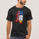 I&#39;m From That Land Mass T-shirt at Zazzle
