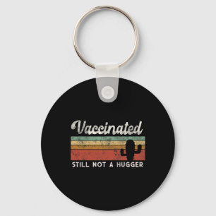 I'm Fully Vaccinated Funny Free Hug Keychain