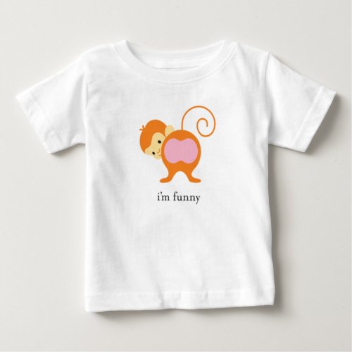 Im funny Year of the Monkey Zoodiac Design Baby T_Shirt