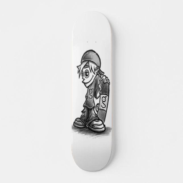 I'm G Skater Boy Skateboard Deck (Front)