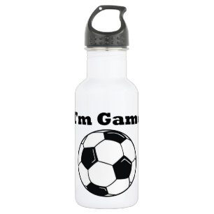 I'm Game (Soccer) Water Bottle