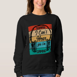 I'm Gaming Video Games Gamer for for Boys Teen Men Sweatshirt