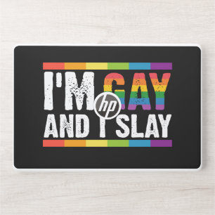 I'm Gay and I Slay LGBTQ Gay Pride  HP Laptop Skin