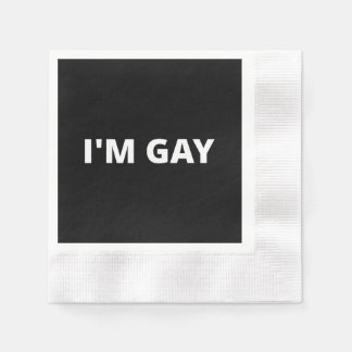 I'm Gay Napkins