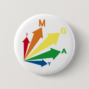 i'm gay pinback button