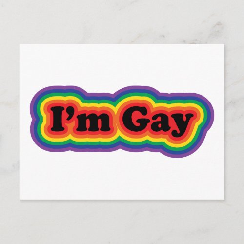 Im Gay Postcard