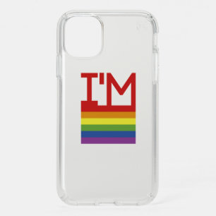 I'm Gay Rainbow Flag Speck iPhone 11 Case