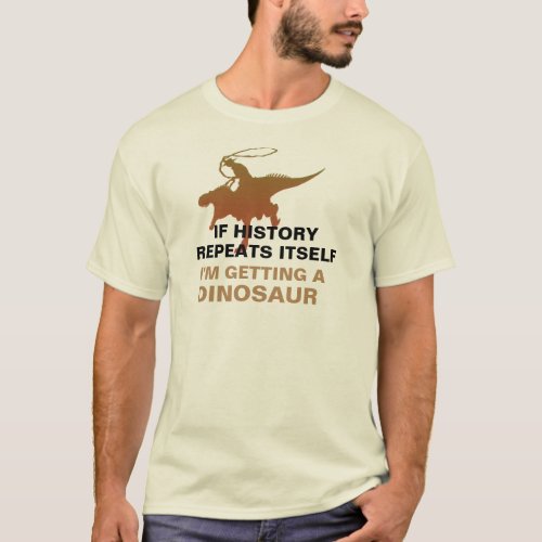 Im getting a dinosaur funny  t_shirt design