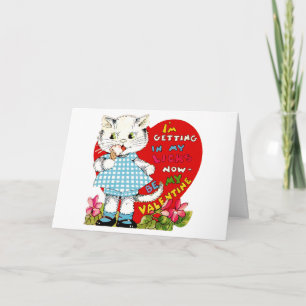 I'm Getting In My Licks Now ~ Be My Valentine! Holiday Card