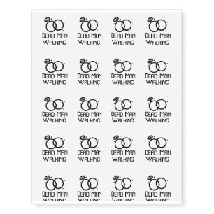 I'm Getting Married Groom Funny Gift Temporary Tattoos