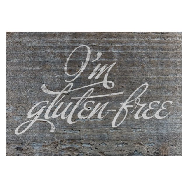 I'm Gluten-Free Cutting Board (Front)