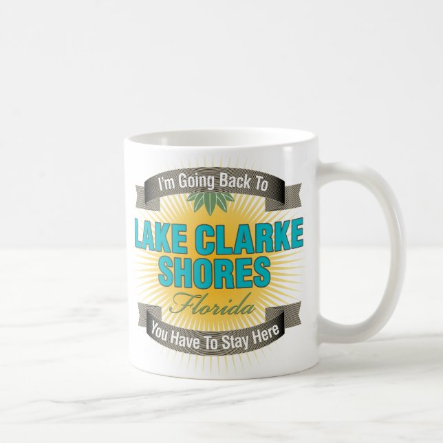 I'm Going Back To (Lake Clarke Shores) Coffee Mug (Right)